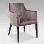 Bild von KARE Design Mode Stuhl mit Armlehnen B: 580 H: 870 T: 670 mm, schwarz/grau 83580