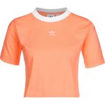 Bild von Adidas Crop Top,  Damen, orange neon